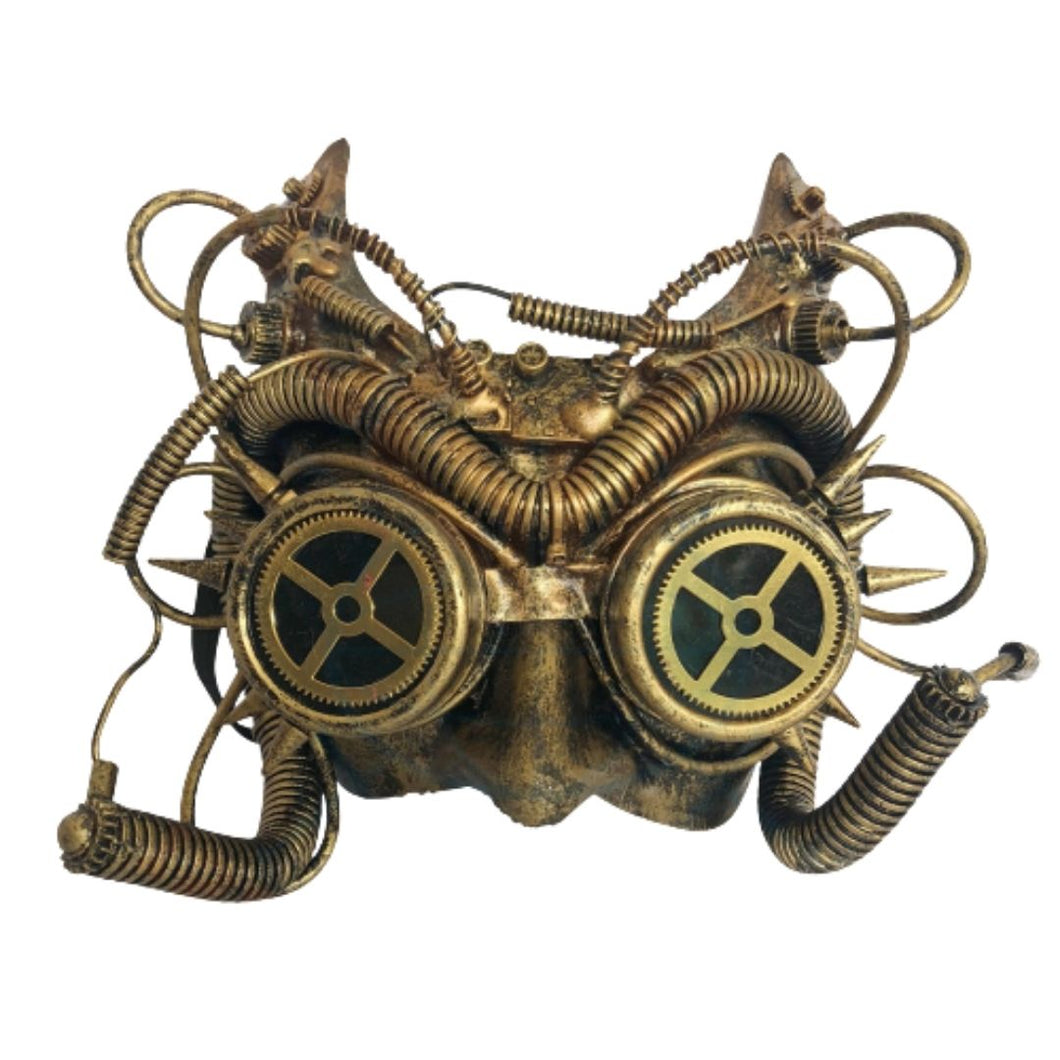 Cyber Owl Steampunkmaske