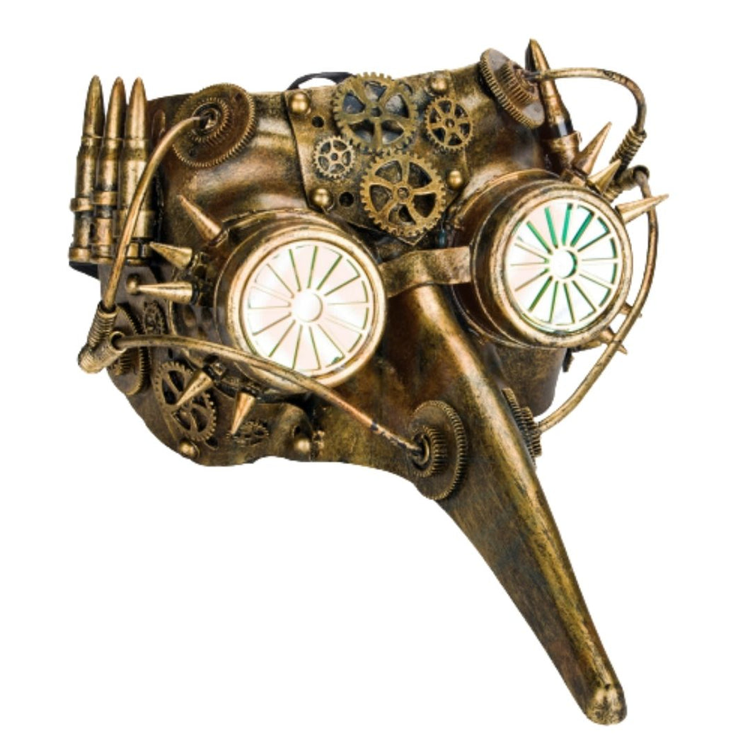 Hypno-Pestdoktor Steampunkmaske