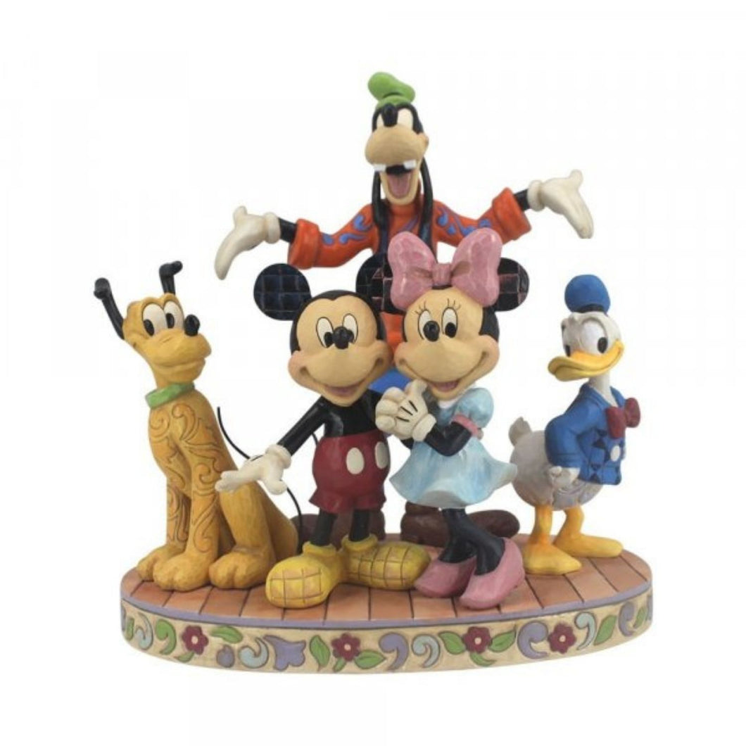 Mickey, Minnie, Pluto, Donald und Goofy Figuren