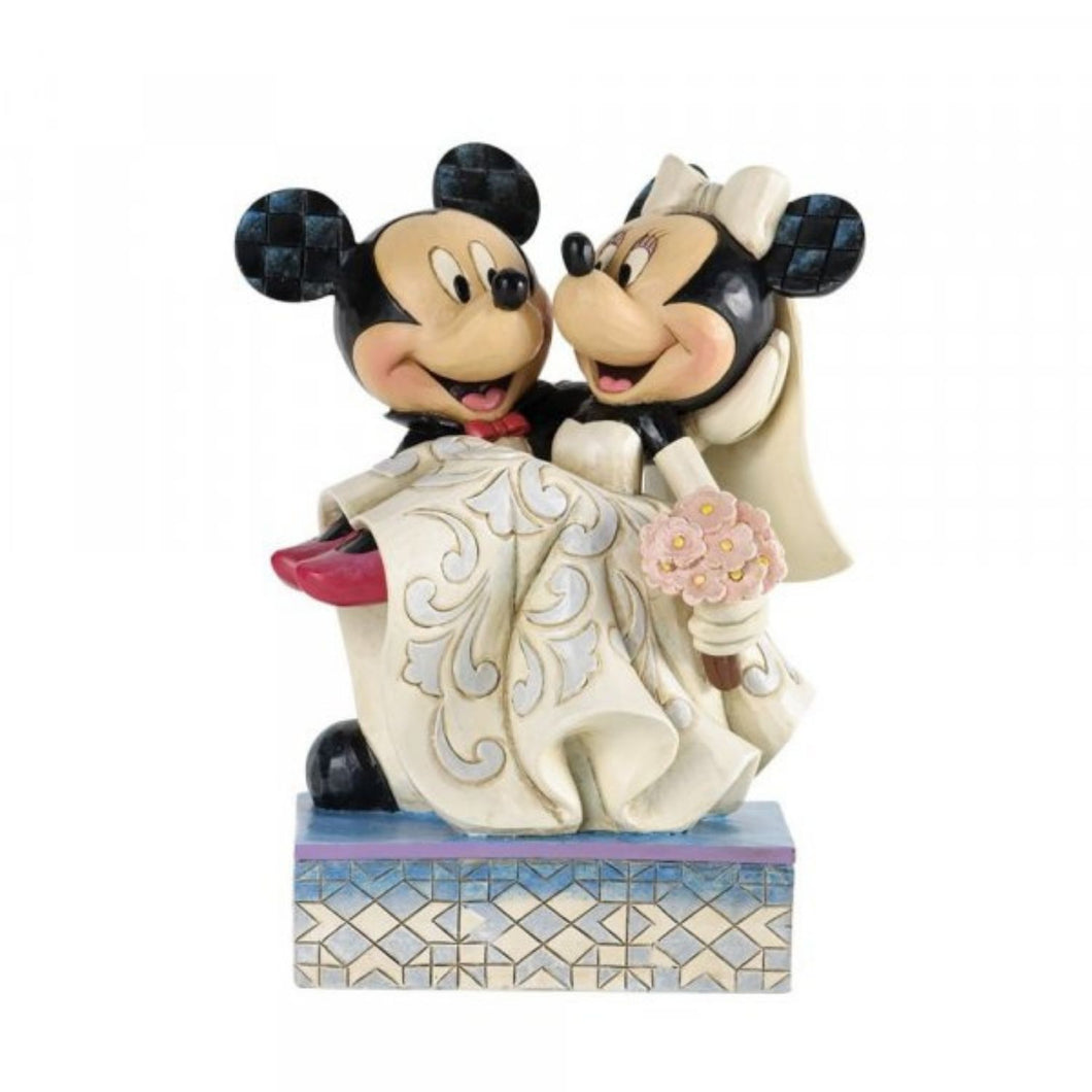 Mickey und Minnie Hochzeitsfigur