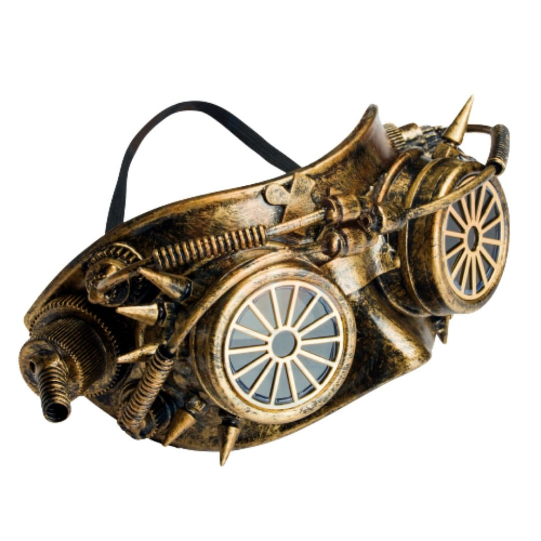 Steam Wheel Steampunkmaske